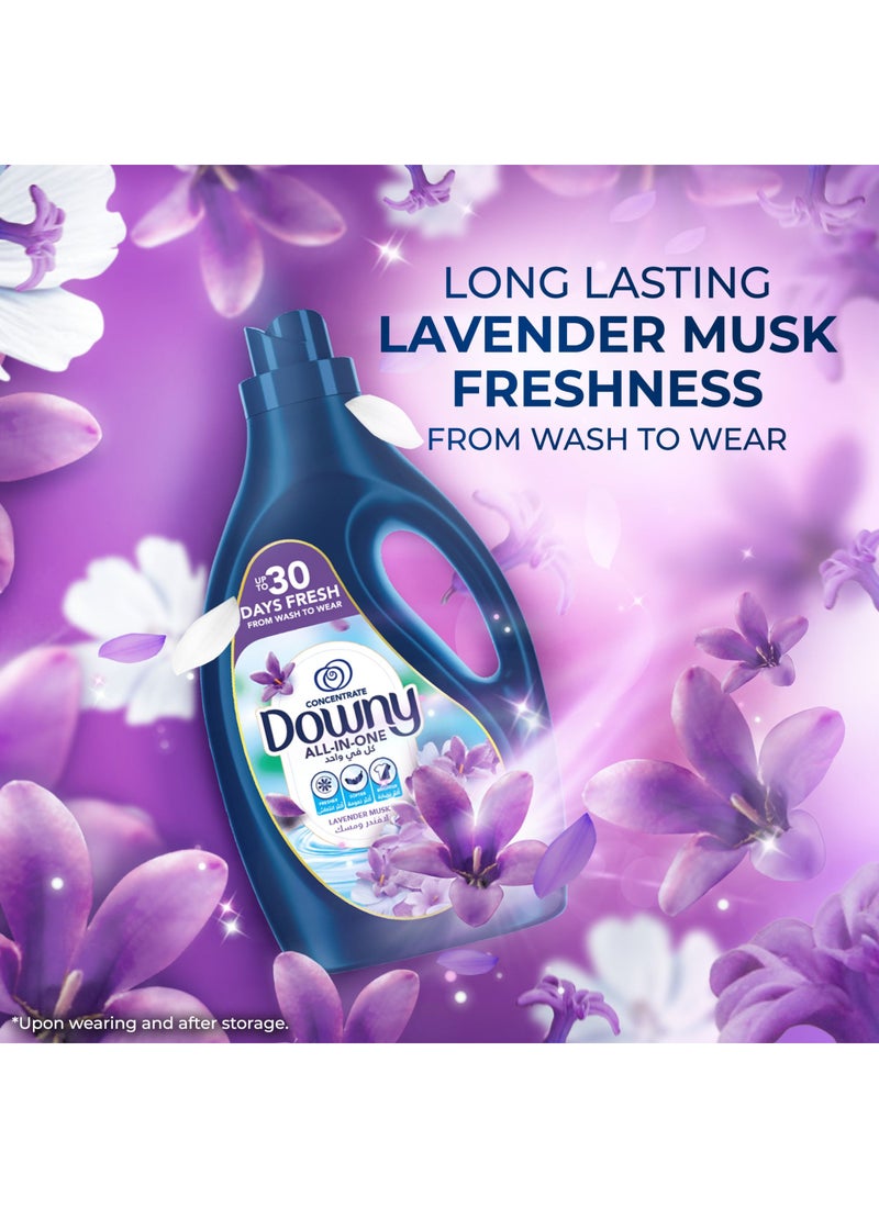 Downy Lavender & Musk, Fabric Conditioner, Concentrate Softener, With Colour Portection, More Softness and Long Lasting Freshness - Image 4