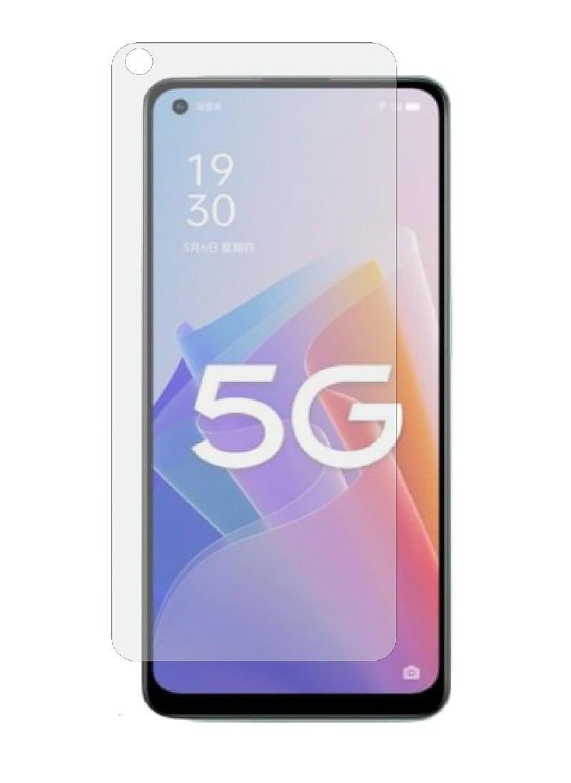 Super Tempered Glass Screen Protector Clear Designed For Oppo A96 5G Full Screen Coverage And Bubble Free - Image 1