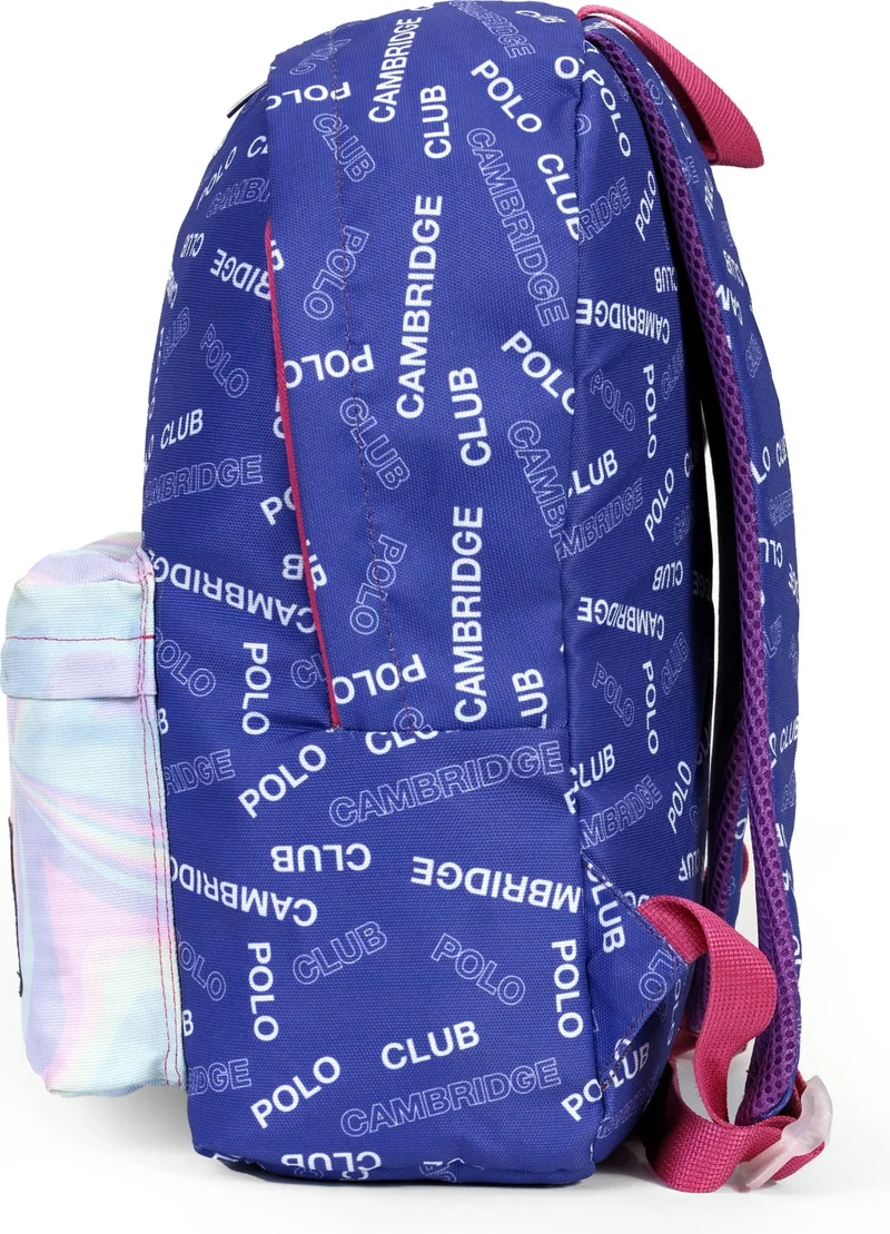 Cambridge Polo Club Rococo Unisex Children's Primary School Bag with Front Compartment
