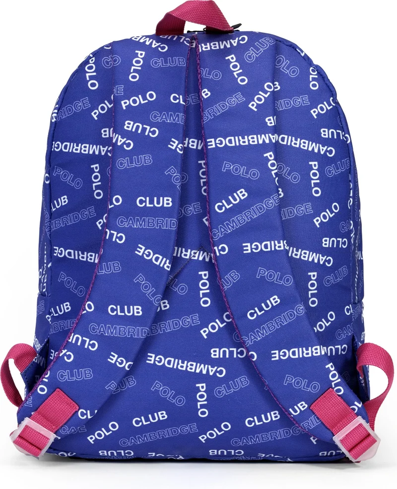 Cambridge Polo Club Rococo Unisex Children's Primary School Bag with Front Compartment