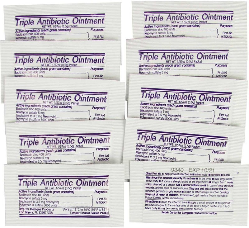 Rescue Essentials Triple Antibiotic 10 pack Unit Doses - Image 2