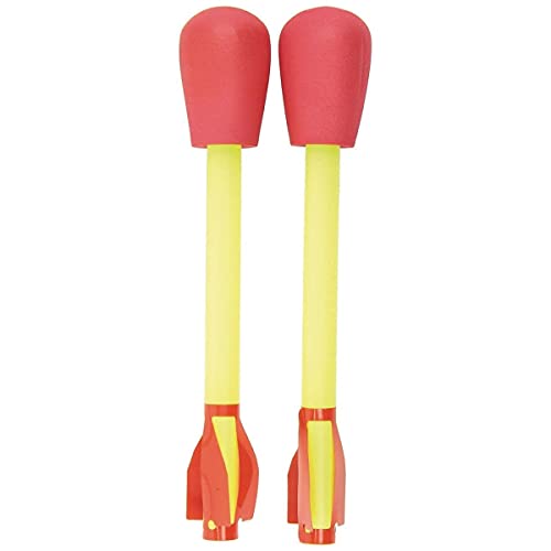 Stomp Rocket Ultra Rocket Refills, 2 Rockets - Replacement Foam-Tipped Rockets for Kids - Fun Backyard & Outdoor Kids Toys Gifts for Boys & Girls - Image 1