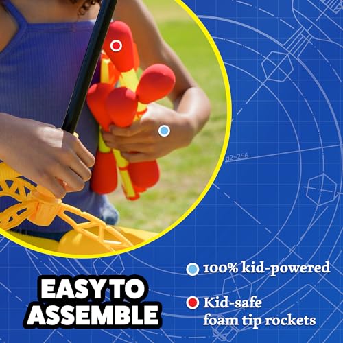 Stomp Rocket Ultra Rocket Refills, 2 Rockets - Replacement Foam-Tipped Rockets for Kids - Fun Backyard & Outdoor Kids Toys Gifts for Boys & Girls - Image 5