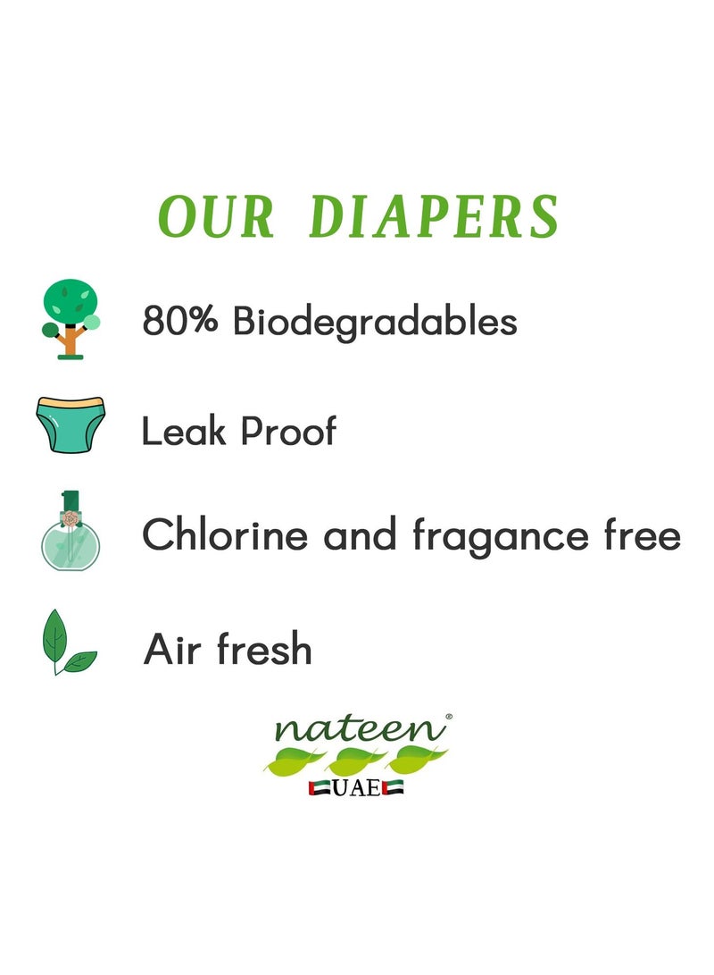 Nateen Combi Plus Incontinence Adult Diaper,X-Small,Waist Size 55-85cm,10 Count Adult Diapers,with Super Absorbent Layer,Leak Guard,Disposable Underwear for Men&Women-960ml Absorbency. - Image 2