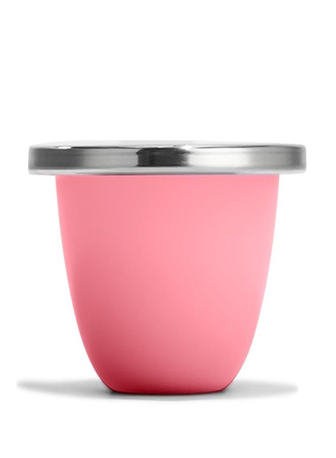 Hydro Flask Stainless Steel Kids Bowl- Dishwasher Safe, Stackable, Dinner Bowl in Dahlia Pink - Image 1