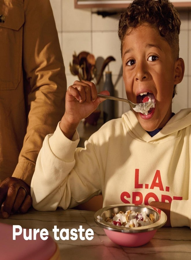 Hydro Flask Stainless Steel Kids Bowl- Dishwasher Safe, Stackable, Dinner Bowl in Dahlia Pink - Image 5