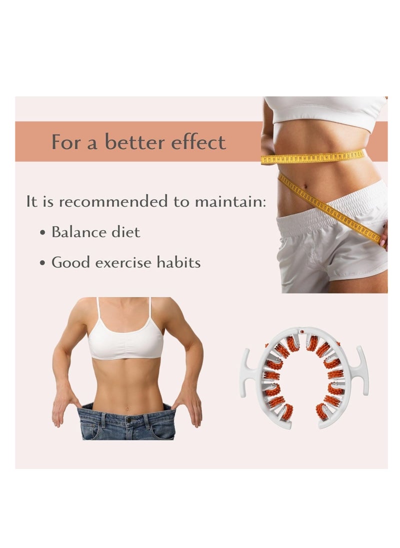 McDou Anti Cellulite Massager, Cellulite Remover, Legs, Muscle Relaxant, Circular Roller Massager, Adjustable, Portable. Arm Massager. Firmer and Softer Skin  - Image 4