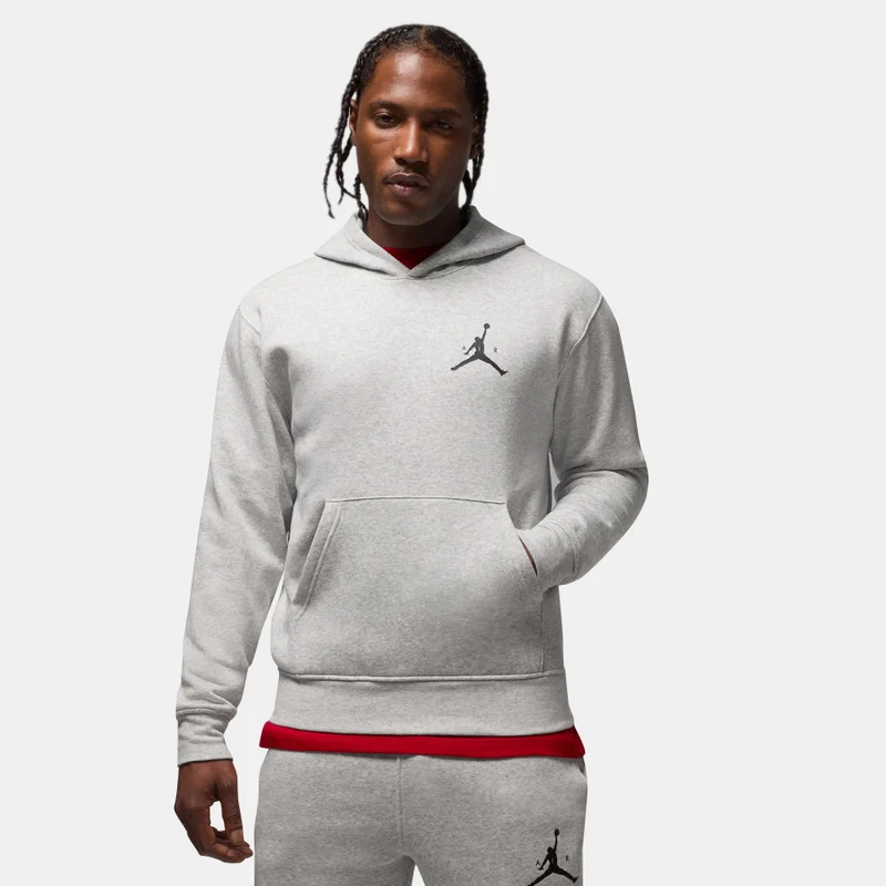 Jordan Grey Men's Jumpman Fleece Hoodie for Men | Best Price UAE