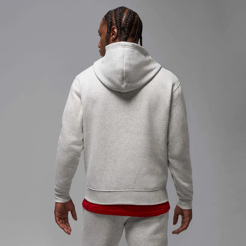 Jordan Grey Men's Jumpman Fleece Hoodie for Men | Best Price UAE