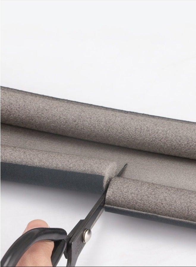 Door Air Stopper Door Bottom Seal Door Draft and Dust Stopper Color Door Insect Protector (Grey,) - Image 4
