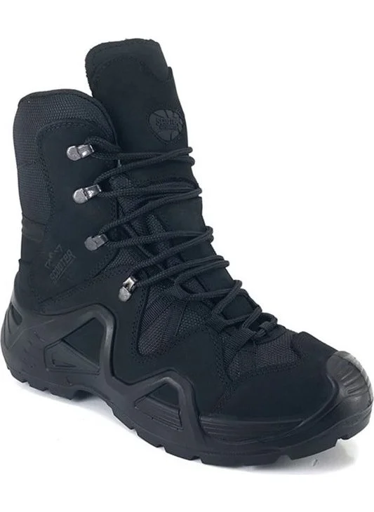 Scooter  1490 Daily Waterproof Men's Boots-Black Nubuck