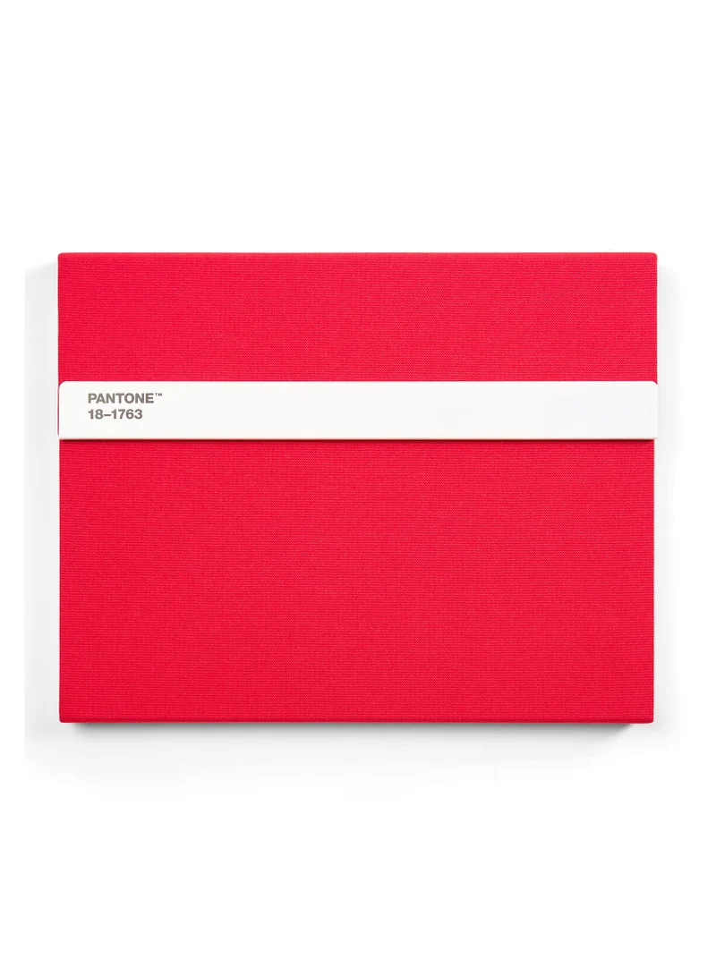 بانتون دفتر إبداعي غير مسطر مع قلم – مثالي للأفكار والرسومات – أحمر