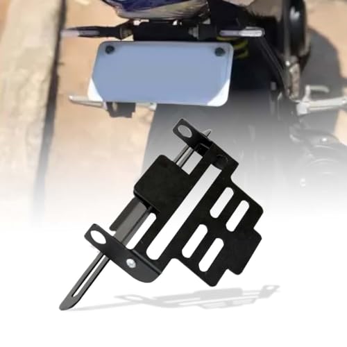 MIKANIX Premium Magnetic Foldable Tail Tidy Number Plate Holder for All Bikes - Image 1