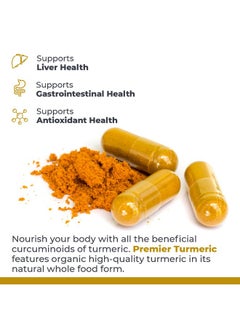 Premier Turmeric, 60 Capsules, Vegan Product - Premier Quality Turmeric for Premier Liver Support - pzsku/Z60A6B2BB810766CC8280Z/45/_/1735907896/5577e9dc-f2f7-4d99-aa81-3529989d0719