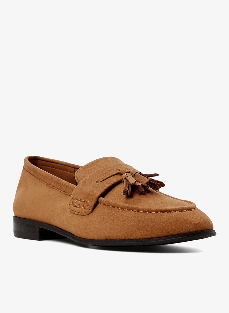 Call it Spring DARK BEIGE Tibbie Loafers for Women | Best Price UAE