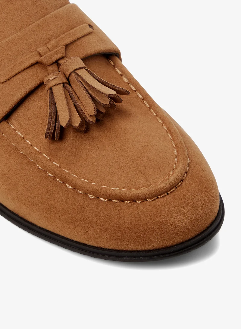 Call it Spring DARK BEIGE Tibbie Loafers for Women | Best Price UAE