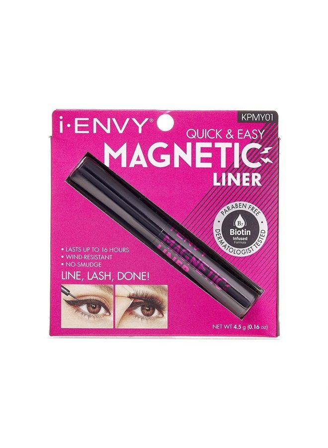 KISS i Envy Magnetic Eyeliner Wind Resistant, Last Up To 16hrs - Image 1