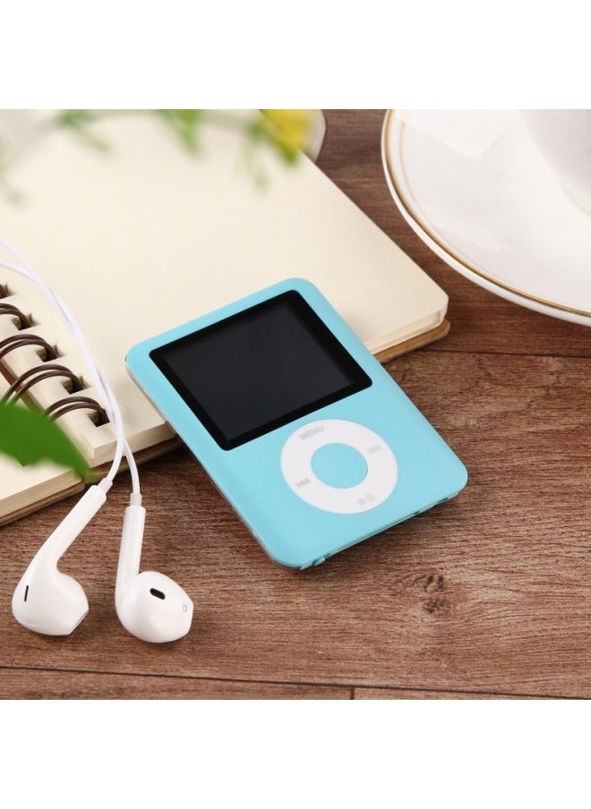 Generic - Mp3 Specifies To Download Vip Songs Small Walkman High School Students English Listening Reading Novels Recording Card Bluetooth-Body Color:Blue [without Bluetooth]-Memory Capacity:64gb-official Standard + 500 Vip Songs - Image 1