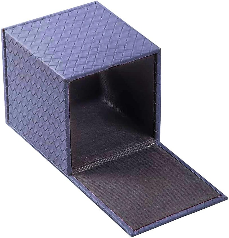 SUNYUROU Blue Tissue Box Cover,Tissue Box Cover Square,Blue Tissue Box Holders,Tissue Holder for Bathroom Accessories,Bathroom Tissue Holders - Image 2