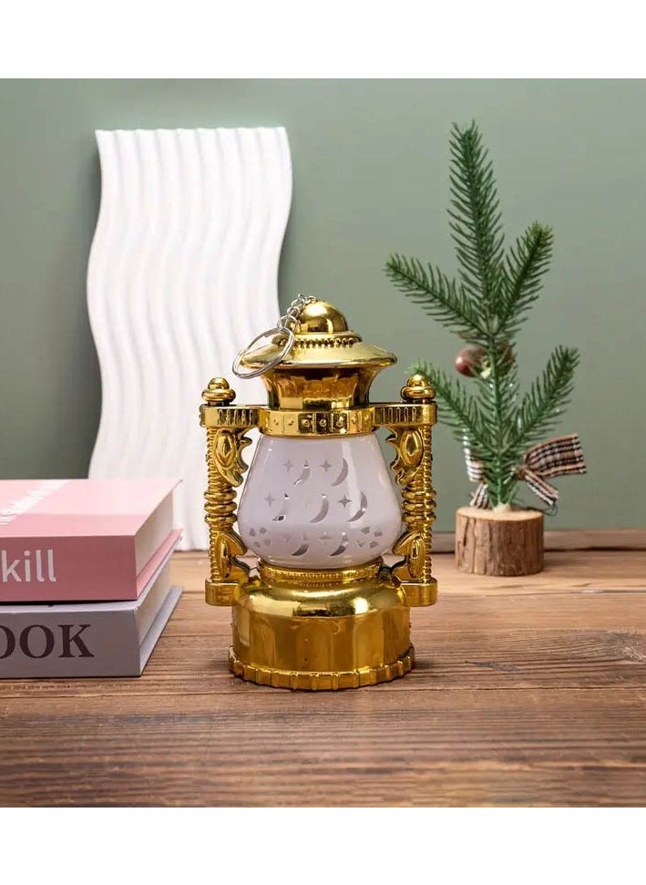 co arma - Small golden Ramadan lantern, 2 pieces - Image 1