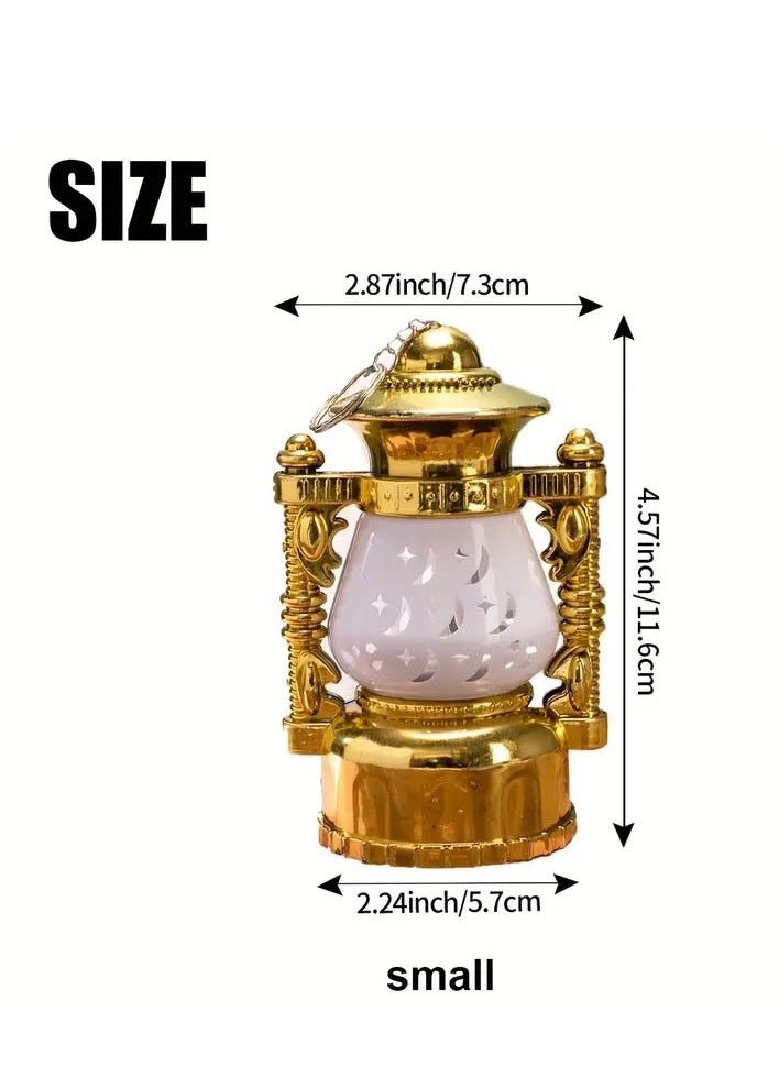 co arma - Small golden Ramadan lantern, 2 pieces - Image 1