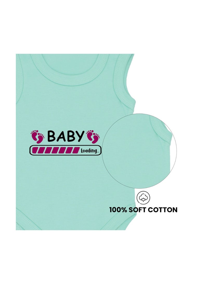 PRINTSHOP4ME Baby Romper Coming Soon Design–Soft Cotton Sleeveless Bodysuit For Boys And Girls–Comfortable Unisex Baby Onesie For Newborns,Infants And Toddlers - Image 3