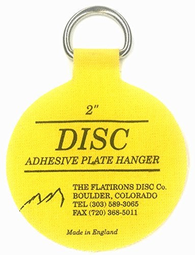 Disc Flatirons Disc Adhesive Plate Hanger Set (6-2 Inch Hangers) - Image 2