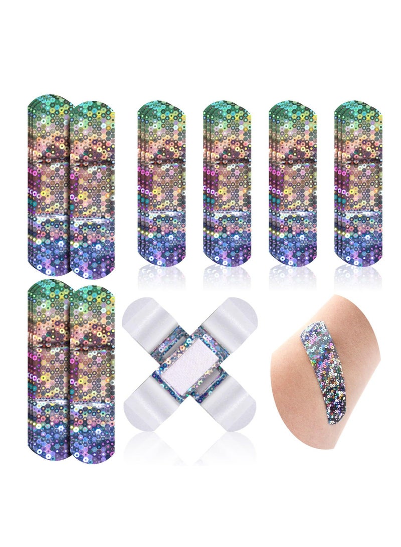 Kids Cartoon Bandages, 100 Pcs Bulk Cute Cartoon Flexible Bandages, Waterproof Breathable Bandages Strip, Comfortable Protection Care for Girls Boys Cuts, Scrapes, Burns (Vivid Style) - Image 1