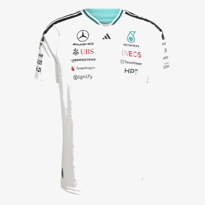 Adidas MERCEDES - AMG PETRONAS FORMULA 1 TEAM DRIVER JERSEY AUTHENTIC - Image 1