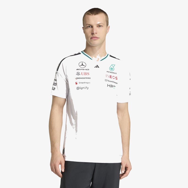 Adidas MERCEDES - AMG PETRONAS FORMULA 1 TEAM DRIVER JERSEY AUTHENTIC - Image 2