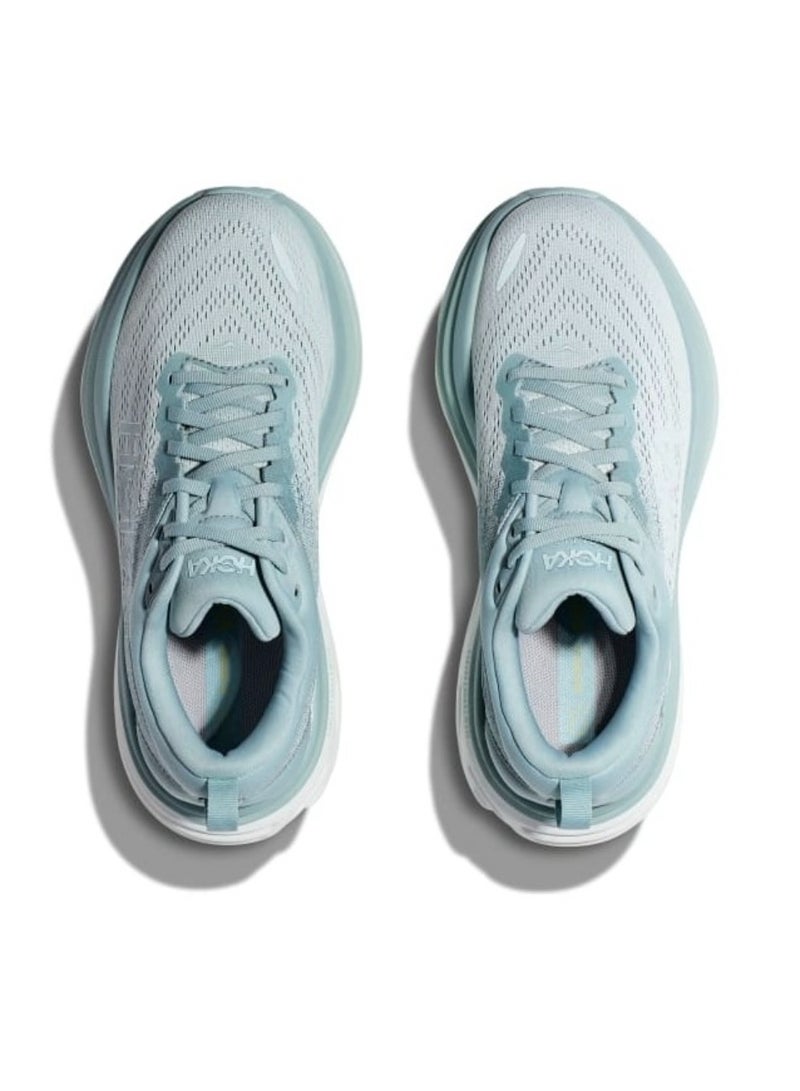 هوكا HOKA الهواء مضاد للماء بوندي 8 أحذية الركض أزرق فاتح - Image 4