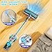 BLAXTEM 4in1 Kids Toy Vacuum that Works Toddler Pretend Play Cleaning Set with Real Suction Toys Working Cleaner Birthday Idea for Girl Boy Blue - Image 4