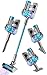 BLAXTEM 4in1 Kids Toy Vacuum that Works Toddler Pretend Play Cleaning Set with Real Suction Toys Working Cleaner Birthday Idea for Girl Boy Blue - Image 3