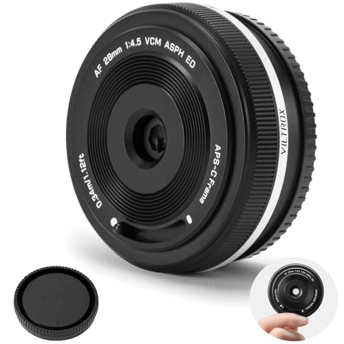 VILTROX عدسة فيلتروكس 28 مم F4.5 XF بان كيك APS-C لفوجي XF، عدسة بزاوية واسعة ذات تركيز تلقائي لفوجي فيلم فوجي X-Mount X-Pro2 X-Pro3 X-S10 X-T20 X-T30 XT30II X-T200 X-H2 X-H2S X-T5 X-S20 X-T50 X-M5 X-E2S - Image 1