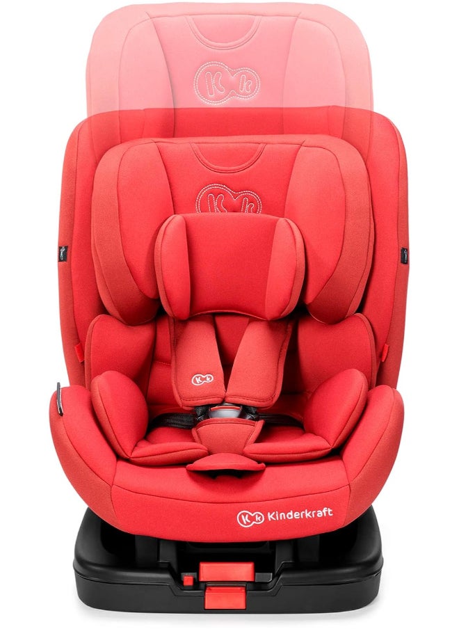 Kinderkraft - Vado Car Seat With Isofix System - Red - Image 1
