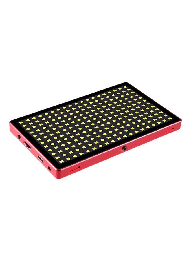 NIBEMINENT Portable LED Dimmable Fill Light With OLED Display Red/Black  - Image 2