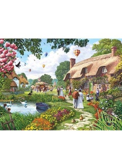 Bits and Pieces 4In1 Multipack 1000 Piece Jigsaw Puzzles For Adultseach Measures 20" X 27" (51Cm X 69Cm)Village Life By Artist Steve Crisp  - Image 5