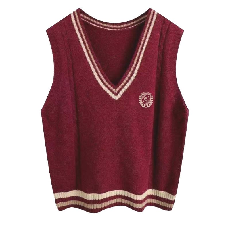 Jk Waistcoat Vest Chorus Games Performance School Uniform Suit Middle School Students High School Students Class Uniform Suit - Image 1