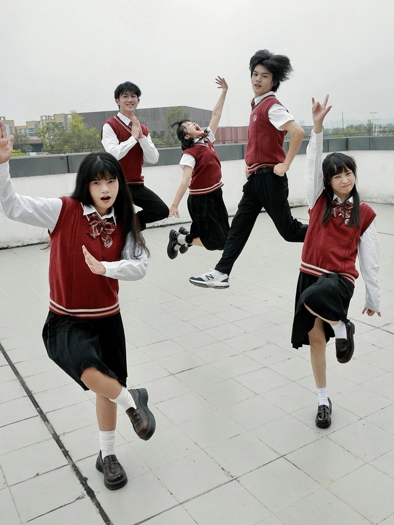 Jk Waistcoat Vest Chorus Games Performance School Uniform Suit Middle School Students High School Students Class Uniform Suit - Image 5
