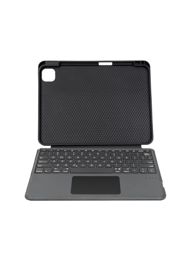 Touch Keyboard Case For iPad Air 13-Inch (2024) / Pro 12.9-Inch (2020) - Super Longstand by Mode - Easy To Carry  Touch Control - Black Colour - Image 1