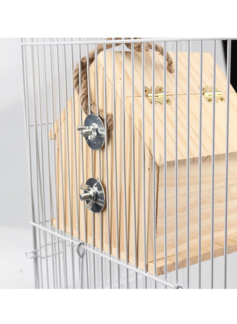 Birds wooden house nest - Image 4