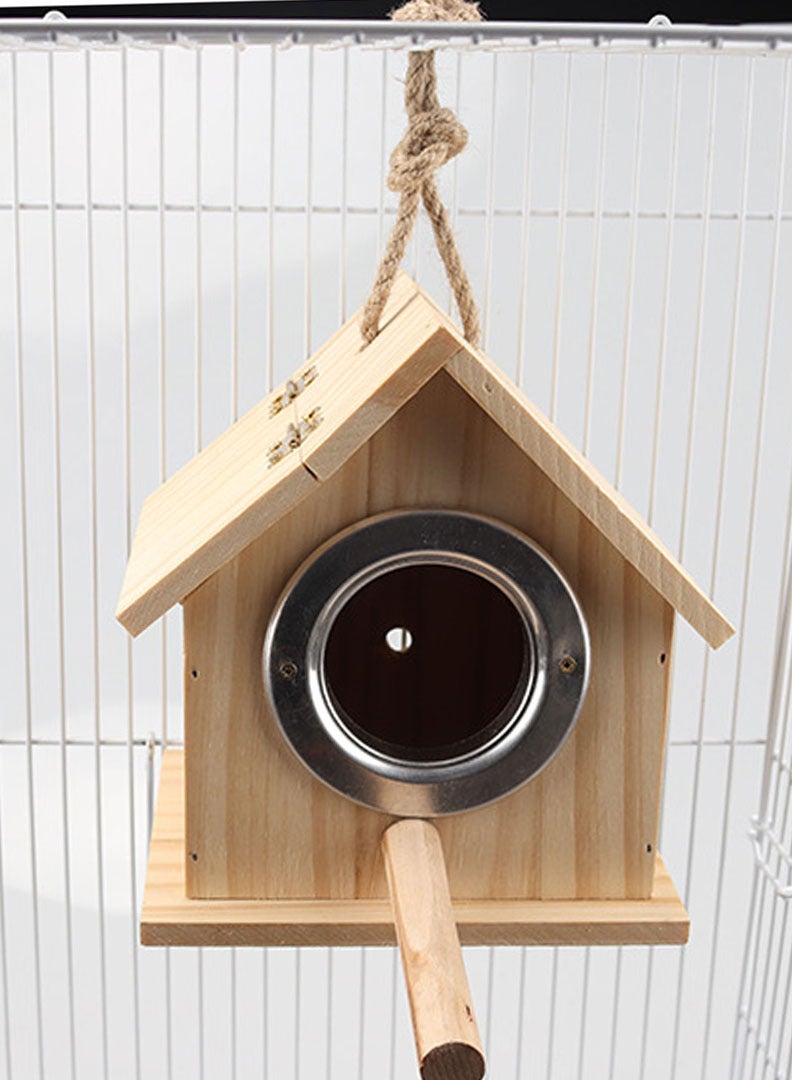 Birds wooden house nest - Image 3