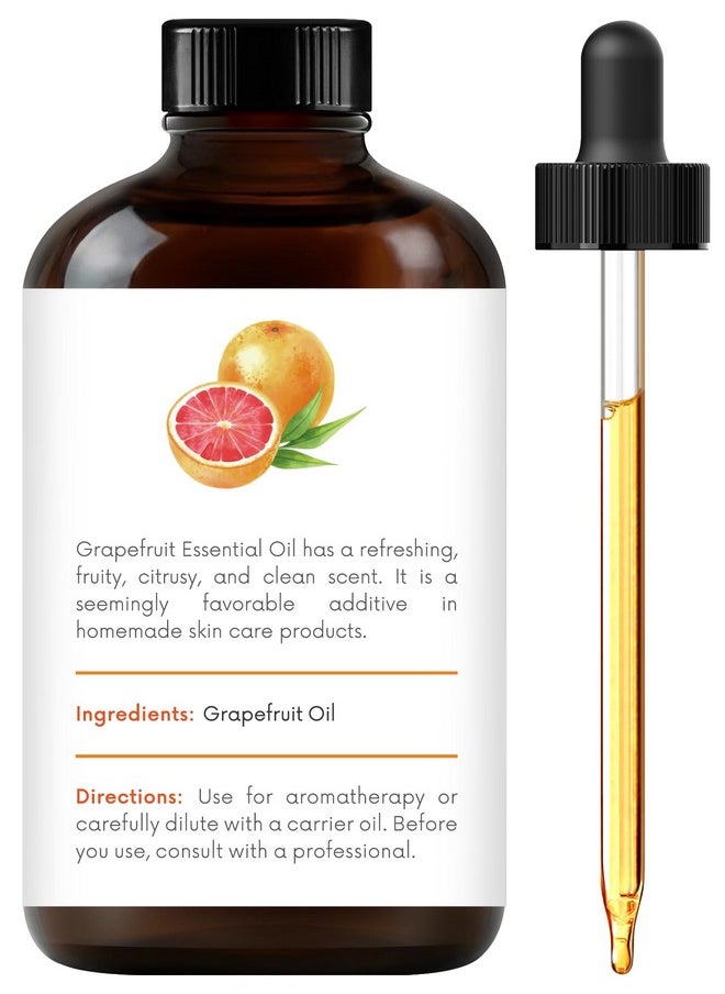 handcraft Blends Grapefruit Essential Oil Huge 4 Fl Oz 100% Pure And Natural Premium Grade With Glass Dropper  - Image 3