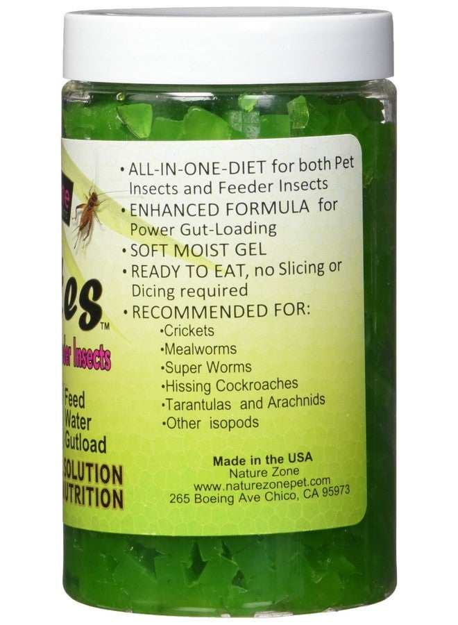 نايتشر زون Snz54511 Feeder Insects Total Bites Soft Moist Food With Spirulina، 9 أونصة - Image 2