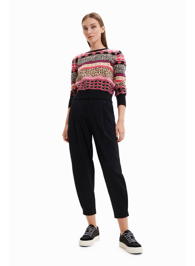 DESIGUAL بلوفر بحواف رفيعة  - Image 2