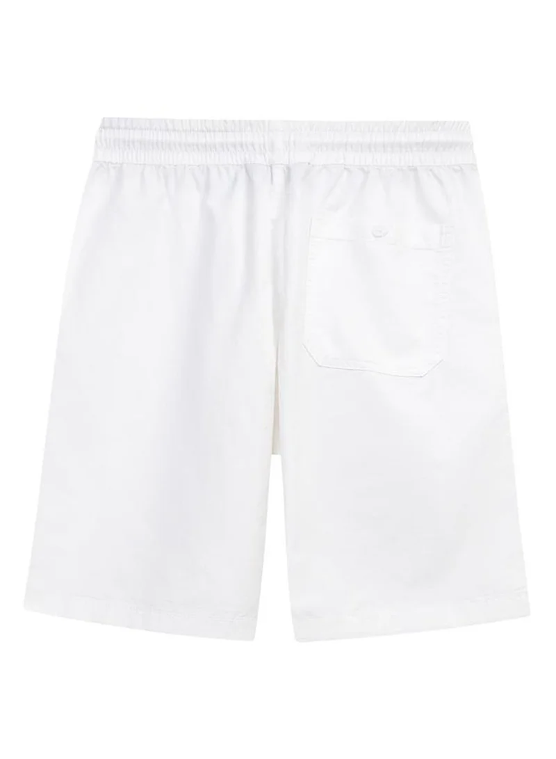 جيوردانو شورت برمودا قطن تويل رجالي بخصر مطاطي وراحة فائقة