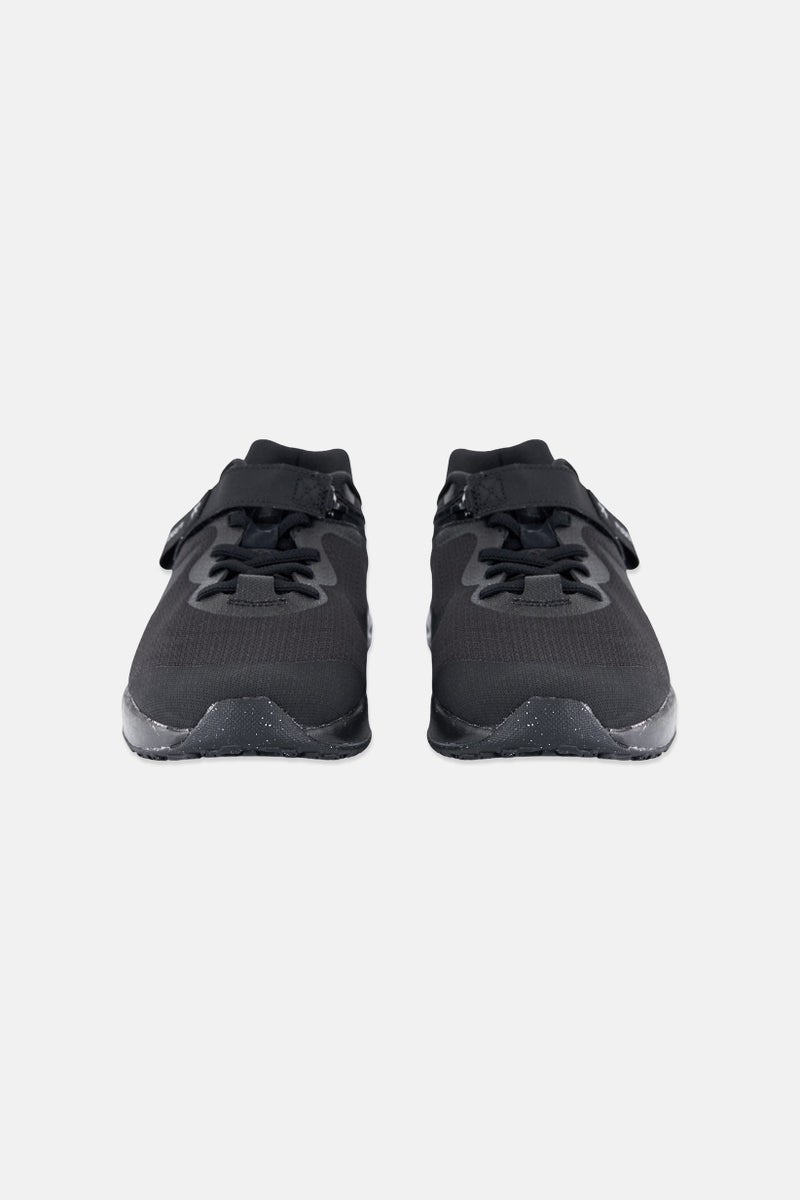 Nike Kids Girl Revolution 6 FlyEase Running Shoes, Black  - Image 2