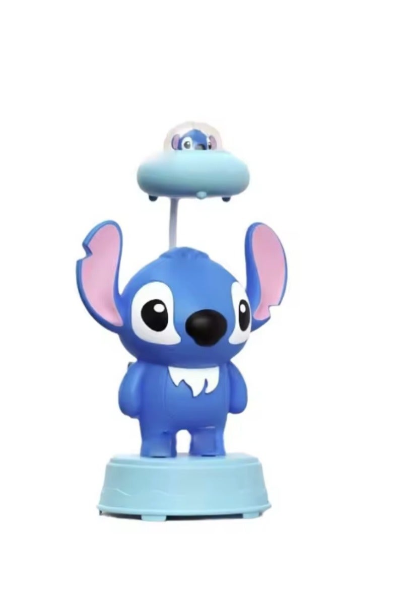 Children's Lamp with Built-in Pencil Sharpener – Practical and Fun Design for Study Room, Light Blue