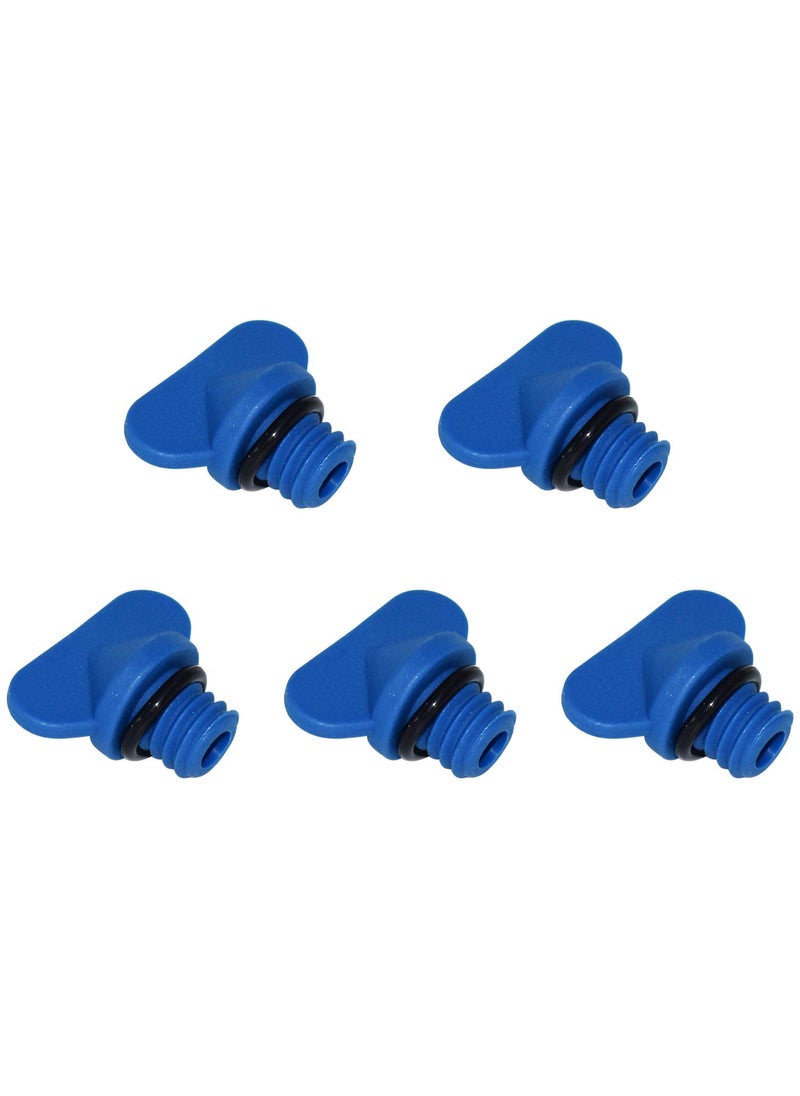 WLFINKMO Manifold Engine Block Drain Plug Kit Replaces Sierra 184226 for Mercruiser 22806608a02 Compatible with GLM 13992 Pack of 5 