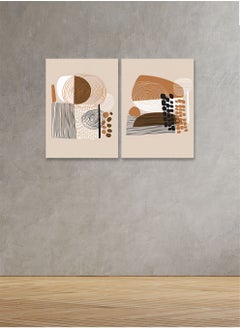 Marktna Decorative Wall Art Painting with a Modern Design, 2 pieces, Size 80x60 cm  - Image 1